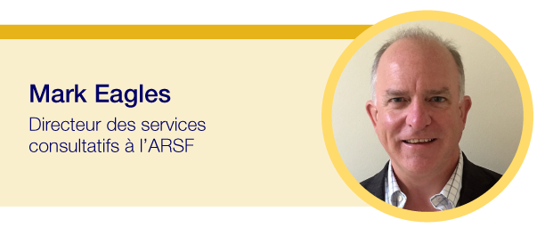 Mark Eagles, Directeur des services consultatifs à l'ARSF