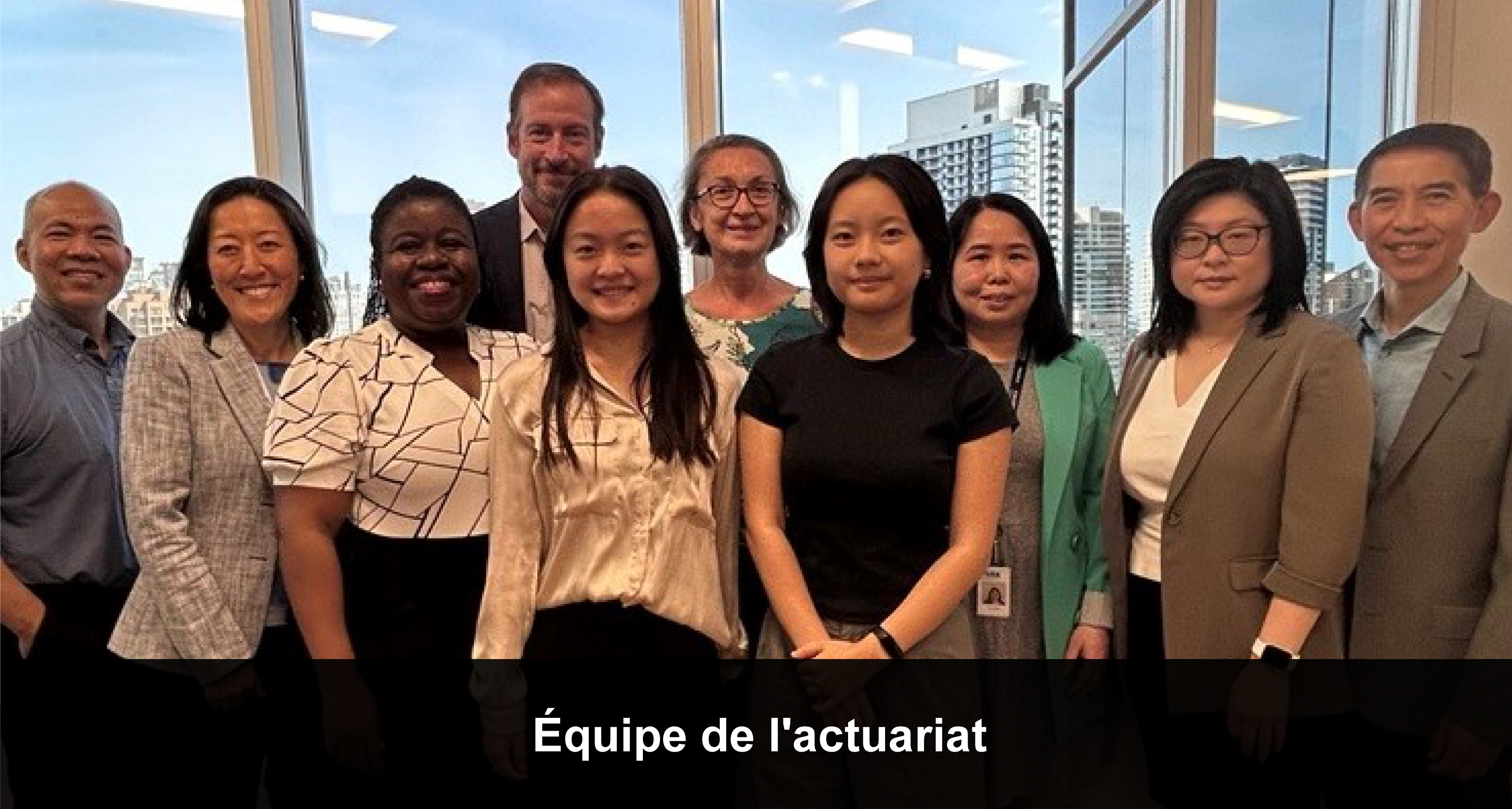 Équipe de l’actuariat pour le secteur des régimes de retraite